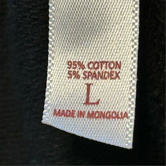 Jansport James Madison University Black Cutoff Sweatpants Womens L - Picture 7 of 7